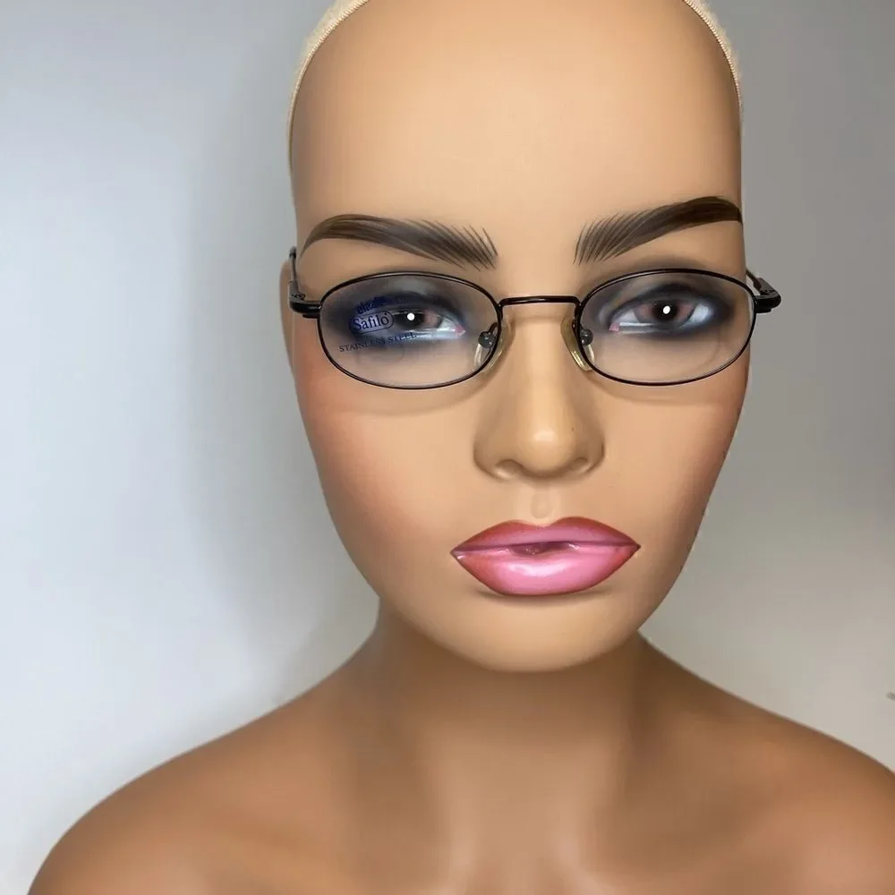 Small SAFILO stainless steel glasses unisex